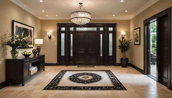 Déco hall d'entrée moderne : créez une entrée chic et fonctionnelle